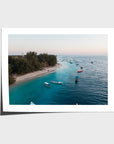 Gili T Island Sunrise ii - Art Print - Fine Art Paper - Unframed Print - Landscape
