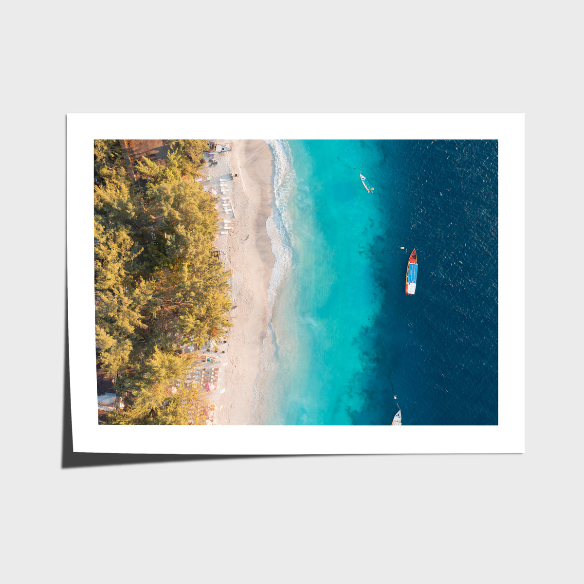 Gili T Tropical - Art Print - Fine Art Paper - Unframed Print - Landscape