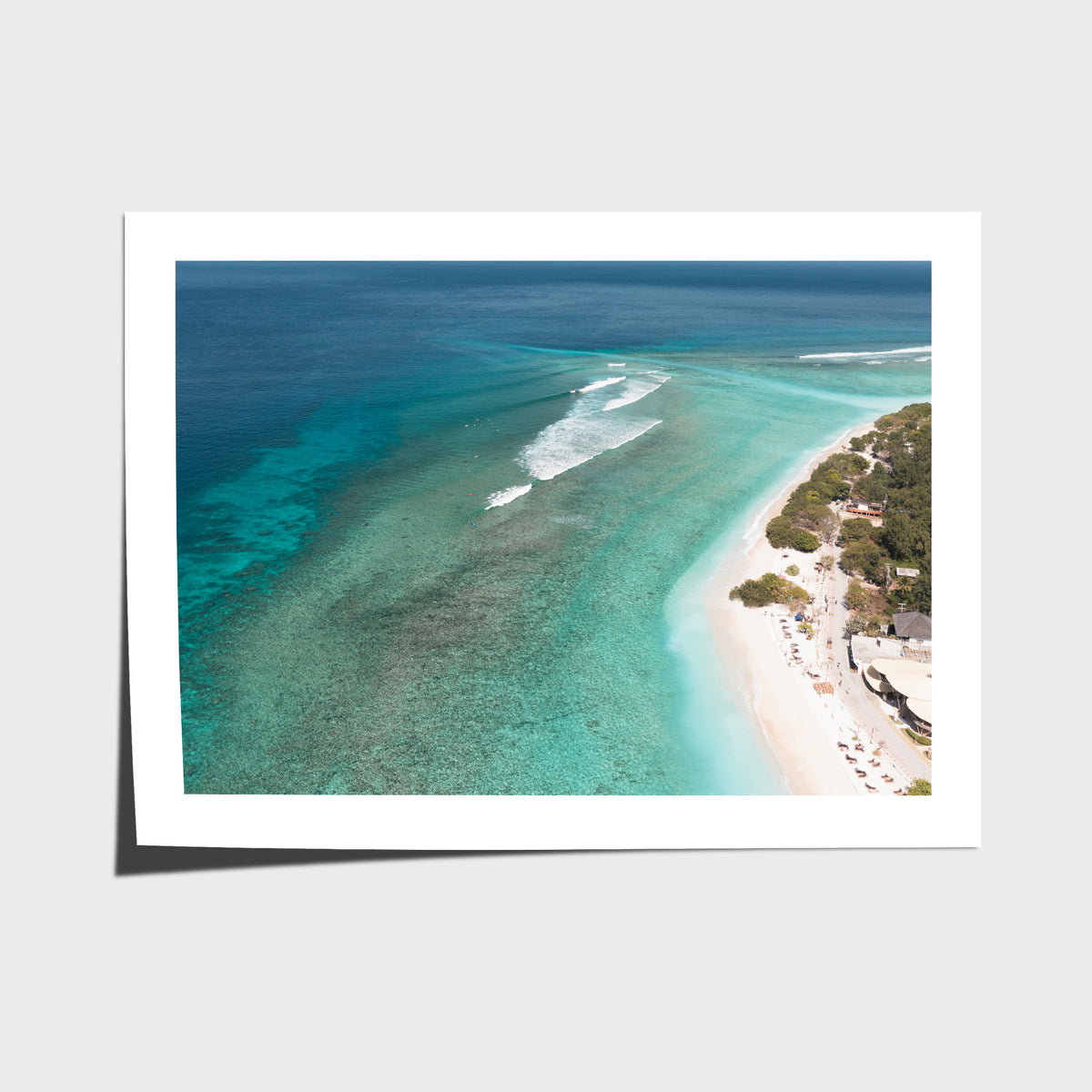Gili T Surf Break - Art Print - Fine Art Paper - Unframed Print - Landscape