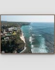 Resort Views - Uluwatu - Art Print - Float Frame Canvas - Raw Oak - Landscape