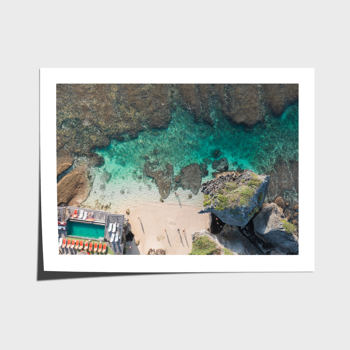Uluwatu Top Down - Art Print - Fine Art Paper - Unframed Print - Landscape