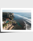 Single Fin Uluwatu  - Art Print - Fine Art Paper - Unframed Print - Landscape