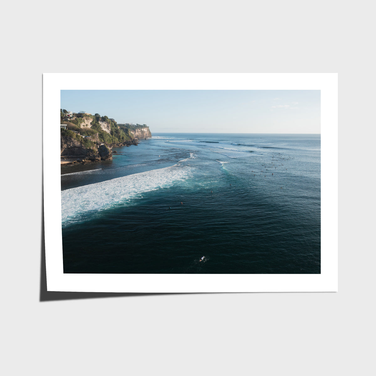 Surf Lineup Uluwatu  - Art Print - Fine Art Paper - Unframed Print - Landscape