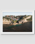 Uluwatu Cave - Art Print - Traditional Frame - White - Landscape