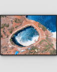 Broken Beach ii - Nusa Penida - Art Print - Float Frame Canvas - Black - Landscape
