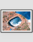 Broken Beach ii - Nusa Penida - Art Print - Traditional Frame - Black - Landscape