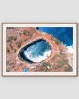 Broken Beach ii - Nusa Penida - Art Print - Traditional Frame - Raw Oak - Landscape