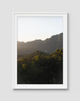Jungle Morning Light - Bali  - Art Print - Traditional Frame - White - Portrait
