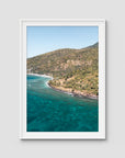 Amed - Art Print - Traditional Frame - White - Portrait