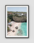 Padang Padang Beach ii - Art Print - Traditional Frame - Black - Portrait