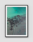 Padang Padang Surfing - Art Print - Traditional Frame - Black - Portrait