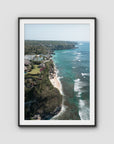 Resort Views - Uluwatu - Art Print - Traditional Frame - Black - Portrait