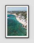 Bingin Reef - Art Print - Traditional Frame - Black - Portrait