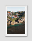 Uluwatu Cave - Art Print - Traditional Frame - White - Portrait