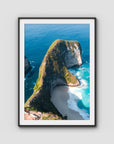 Kelingking - T-Rex - Art Print - Traditional Frame - Black - Portrait