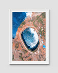 Broken Beach ii - Nusa Penida - Art Print - Traditional Frame - White - Portrait