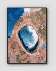 Broken Beach ii - Nusa Penida - Art Print - Float Frame Canvas - Black - Portrait
