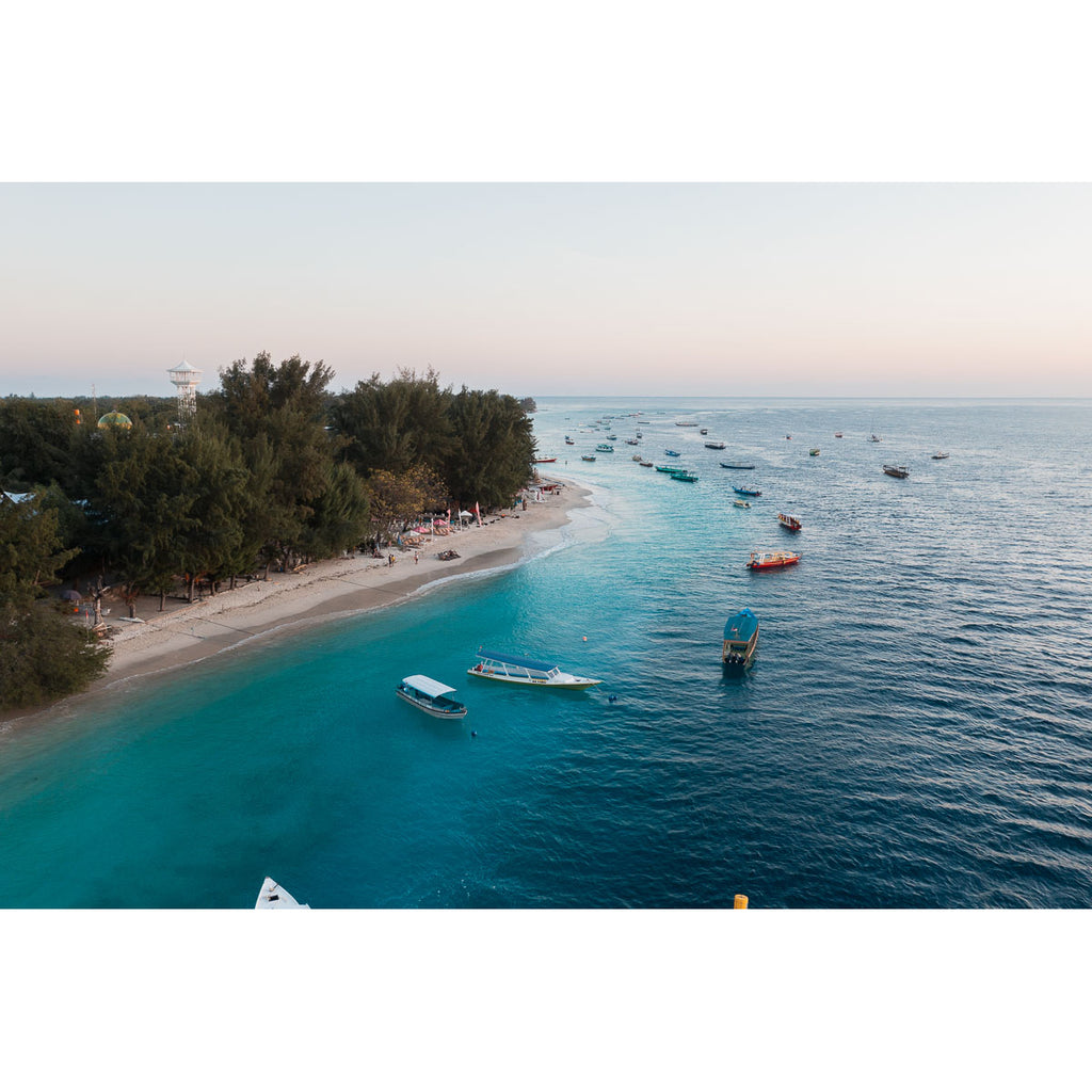 Gili T Island Sunrise ii - Art Print