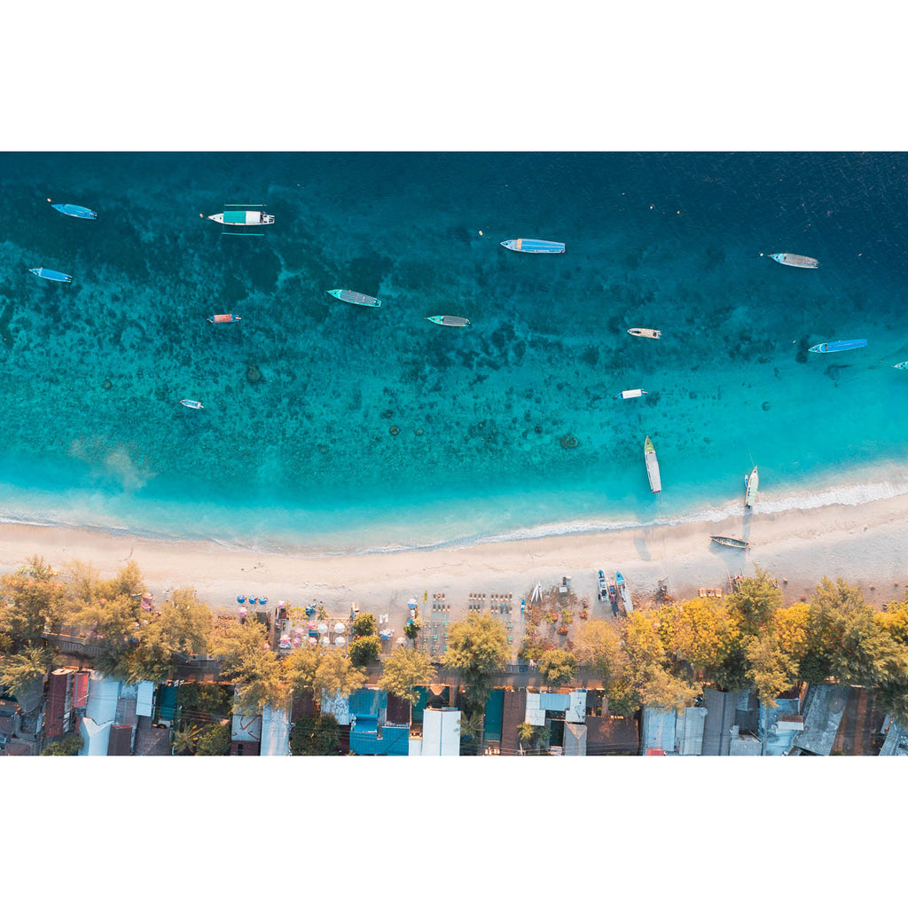 Gili T Boats - Art Print
