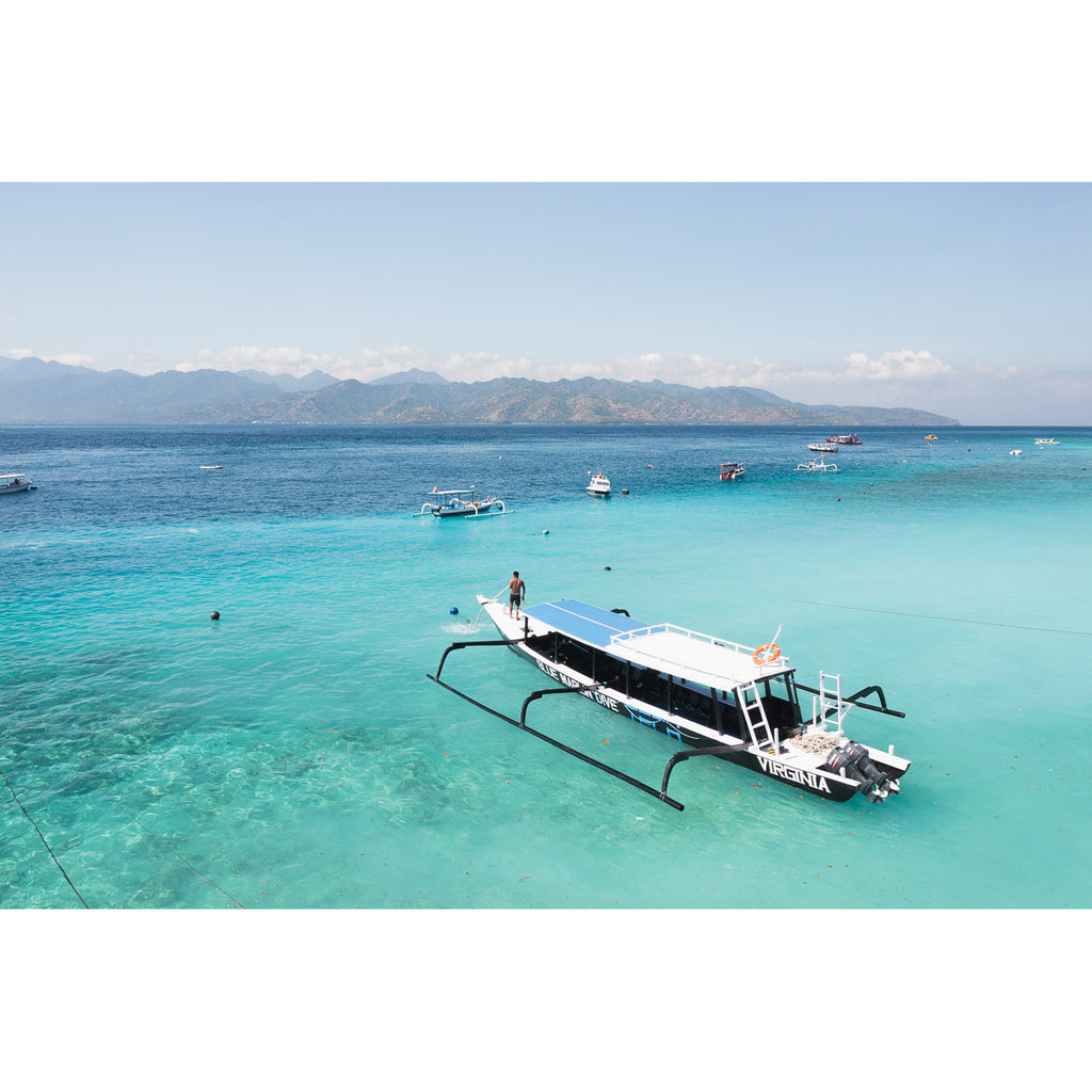 Gili T Longboat - Art Print