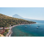 Amed & Mount Agung - Art Print