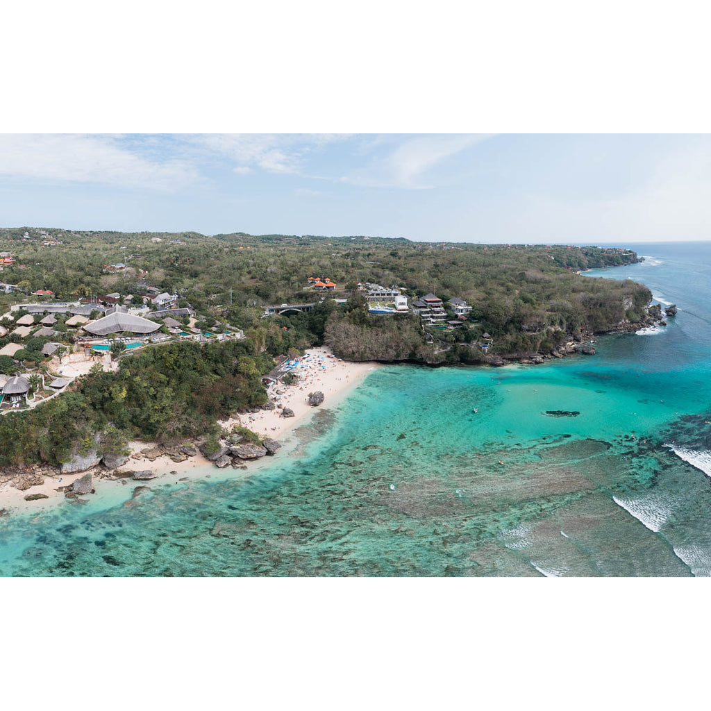 Padang Padang Beach Panorama - Art Print