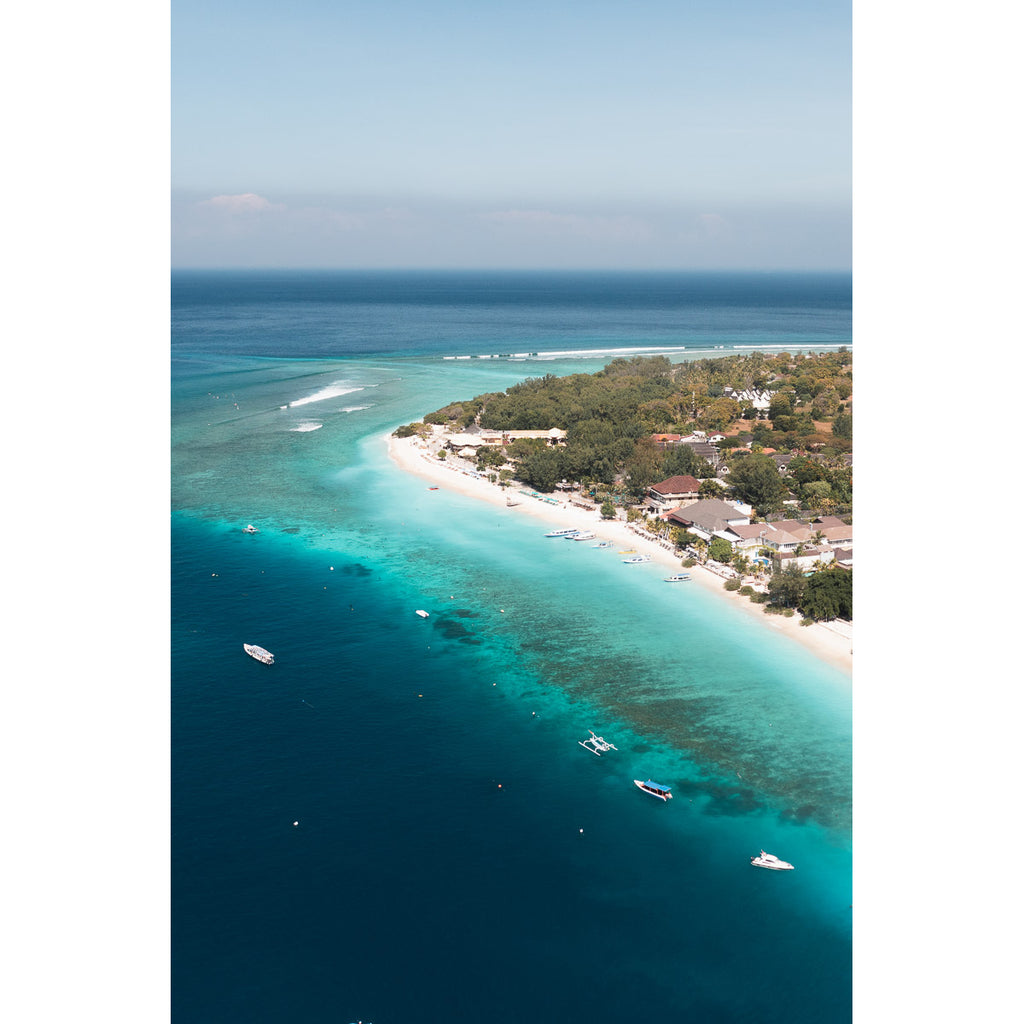 Gili T Reef Break - Art Print