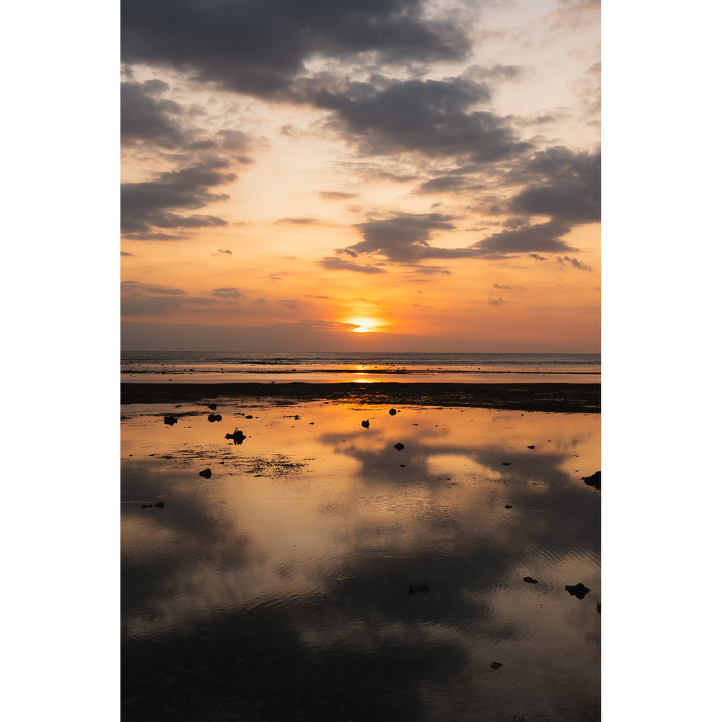 Gili T Island Sunset - Art Print