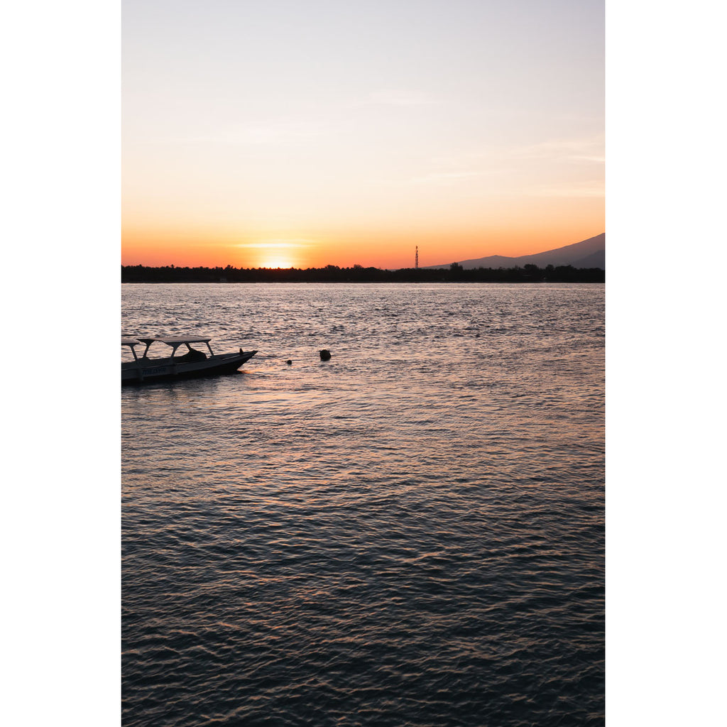 Gili T Island Sunrise - Art Print