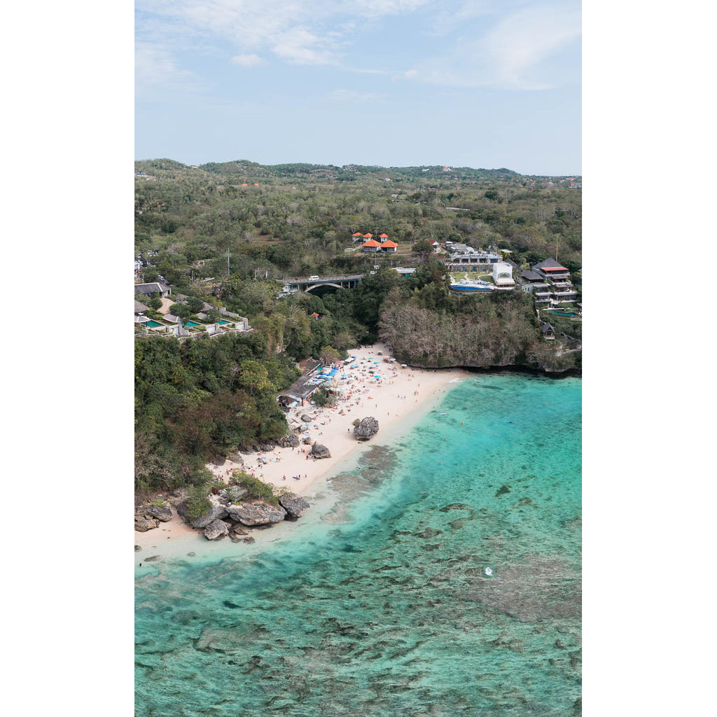 Padang Padang Beach Panorama - Art Print