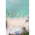 Padang Padang Beach Top Down ii - Art Print