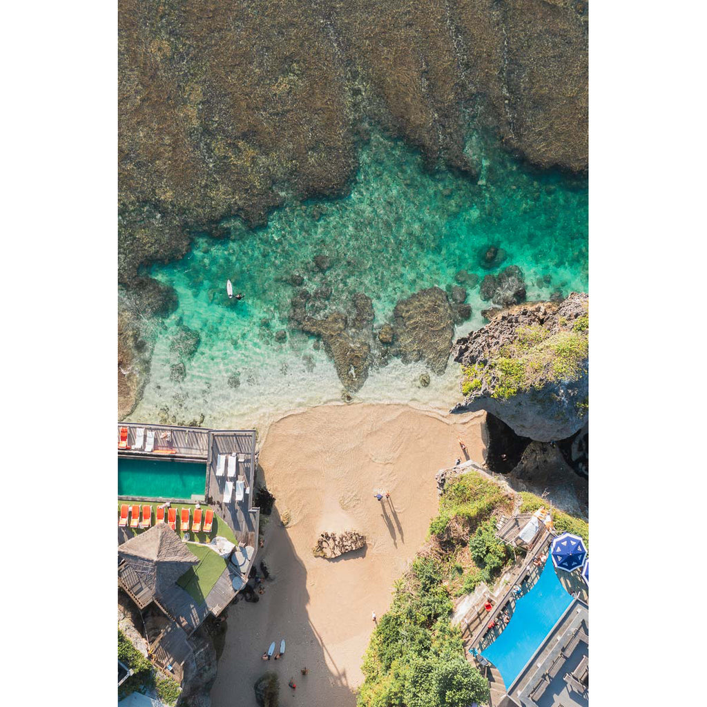Uluwatu Top Down - Art Print