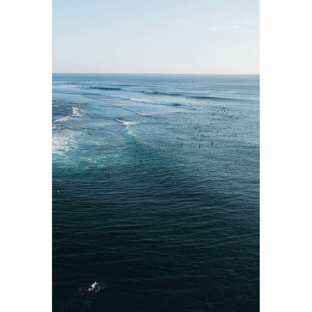 Surf Lineup Uluwatu  - Art Print