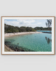 Torakina Hideaway  - Brunswick Heads - Fine Art Print - Traditional Frame - Raw Oak - Landscape