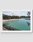Torakina Hideaway  - Brunswick Heads - Fine Art Print - Traditional Frame - White - Landscape