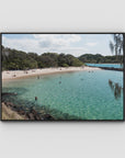 Torakina Hideaway  - Brunswick Heads - Fine Art Print - Float Frame Canvas - Black - Landscape