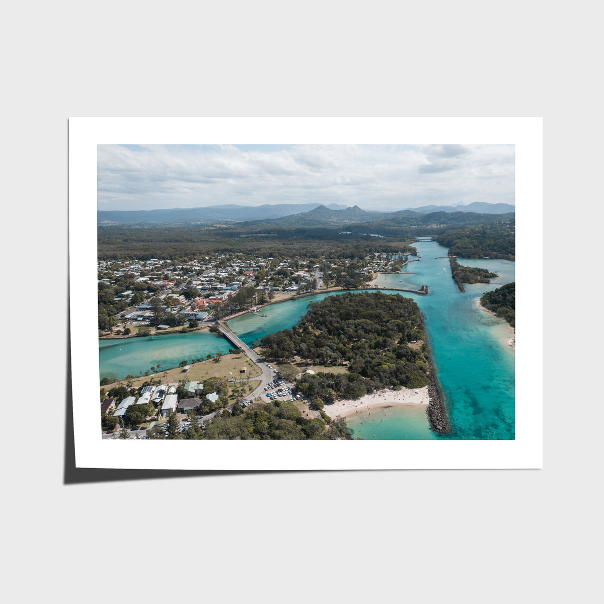 Brunswick From Above - Fine Art Print - Fine Art Paper - Unframed Print - Landscape
