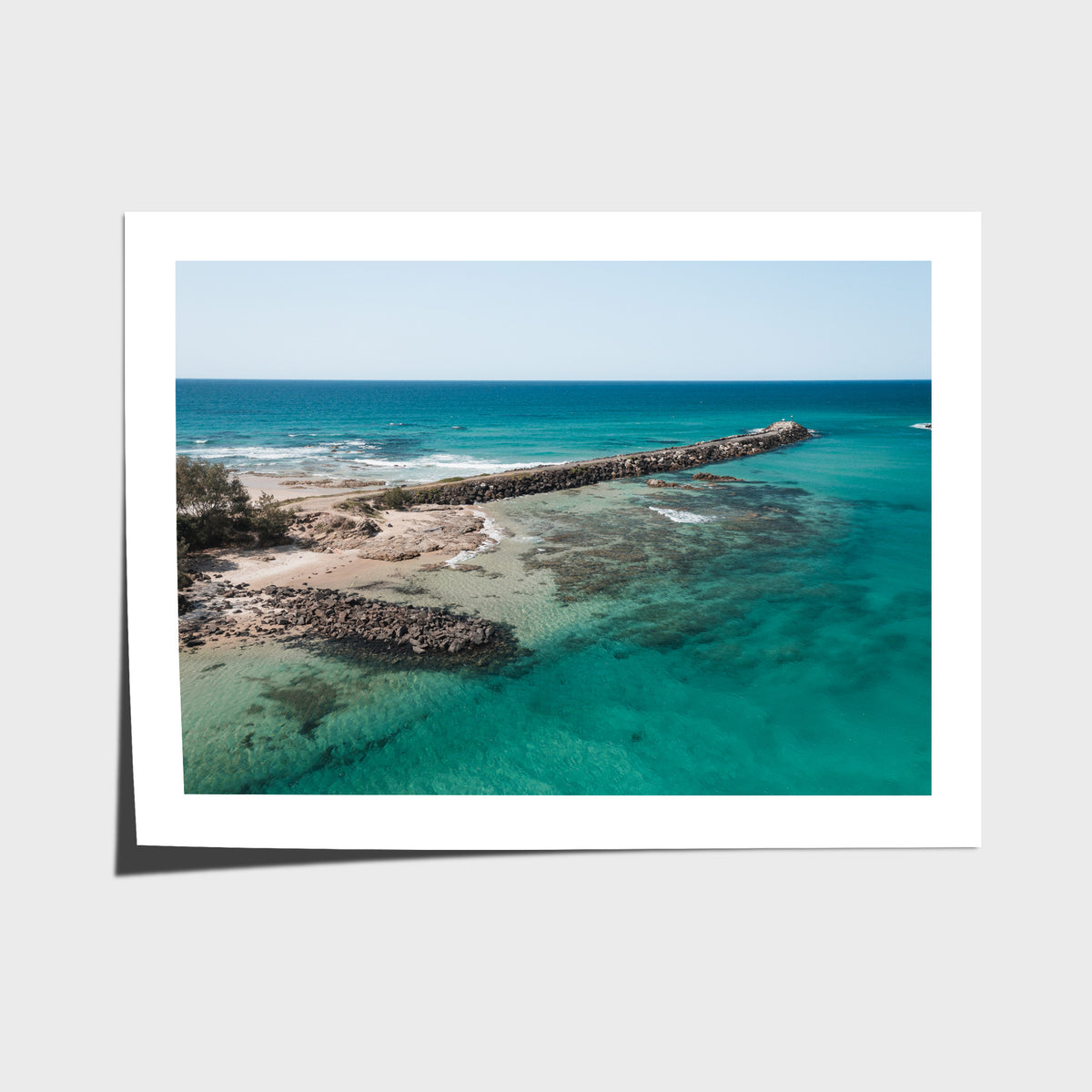 Brunswick Breakwater - Fine Art Print - Fine Art Paper - Unframed Print - Landscape