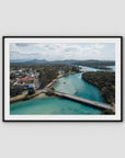 Brunswick Crossing - Fine Art Print - Traditional Frame - Black - Landscape