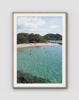 Torakina Hideaway  - Brunswick Heads - Fine Art Print - Traditional Frame - Raw Oak - Portrait
