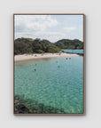 Torakina Hideaway  - Brunswick Heads - Fine Art Print - Float Frame Canvas - Raw Oak - Portrait