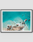 The Pass, Surfers & Kayaks - Byron Bay - Art Print Tidaltones