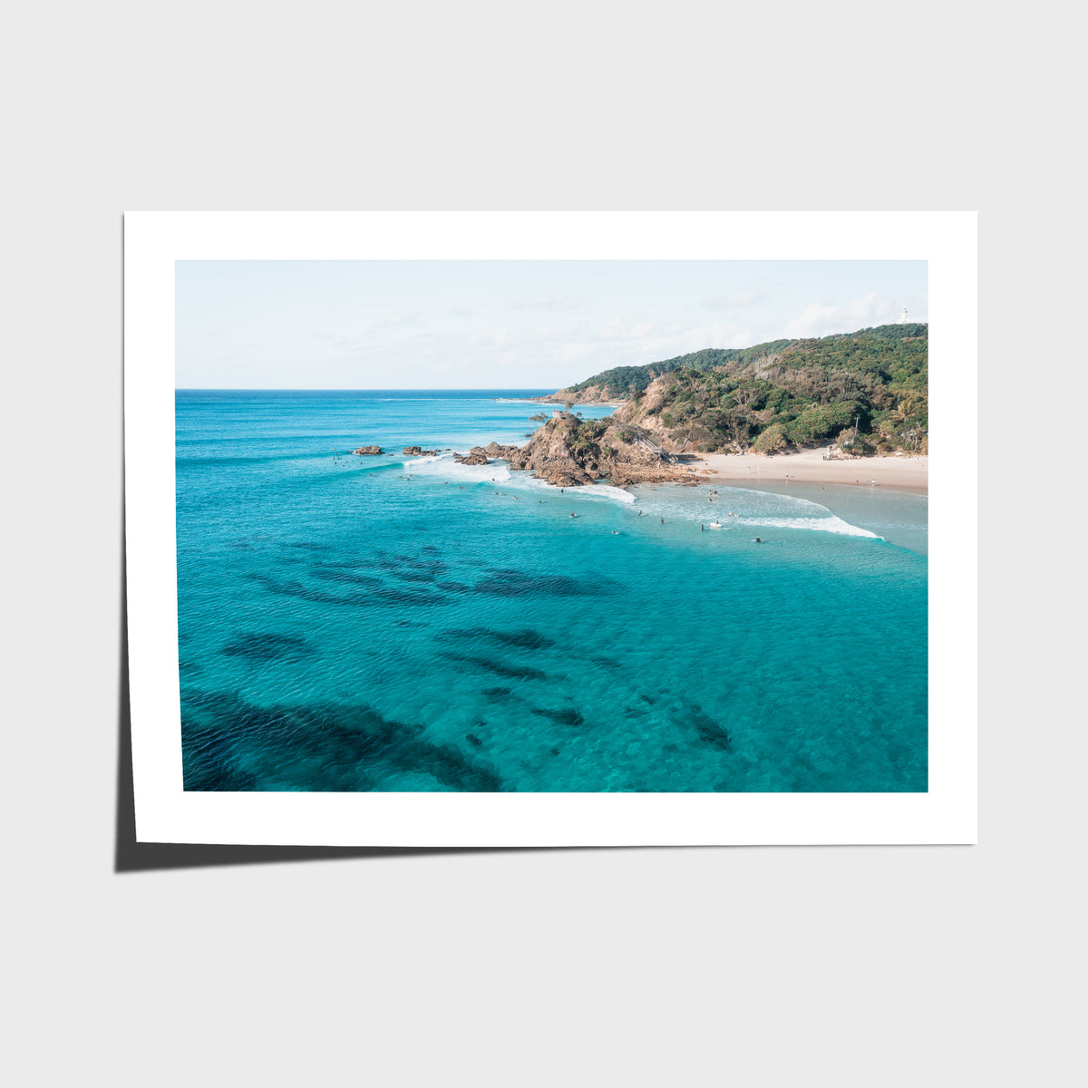 The Pass Surfer's Perspective - Byron Bay - Art Print - Fine Art Paper - Unframed Print - Landscape