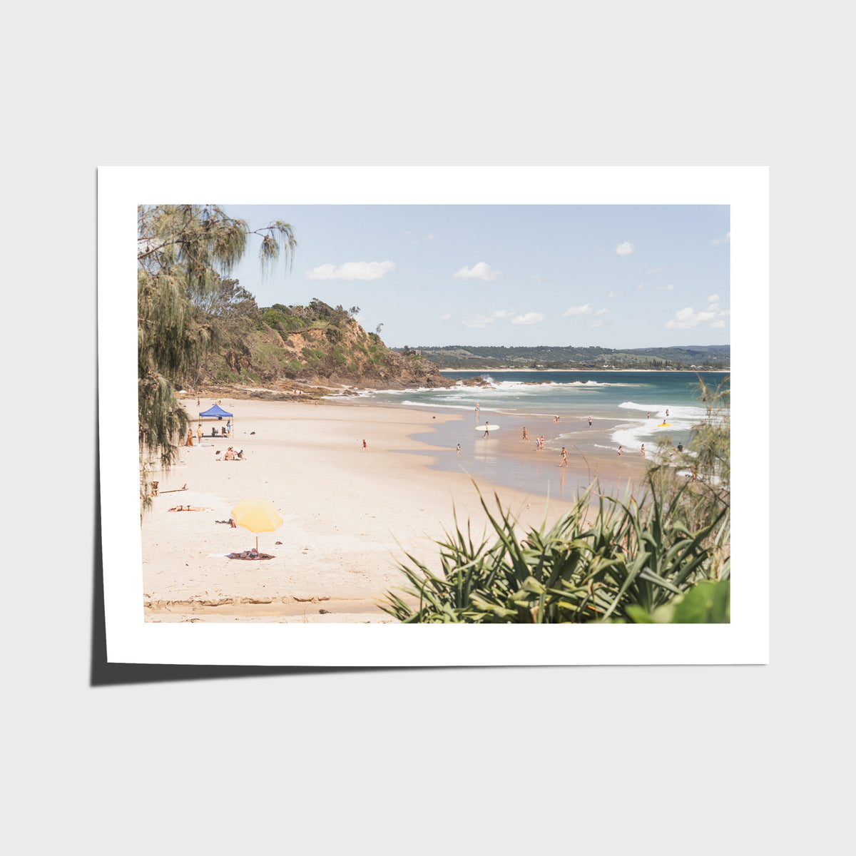 Wategos Beach - Byron Bay - Art Print - Fine Art Paper - Unframed Print - Landscape