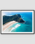 Cape Byron - Byron Bay - Art Print - Traditional Frame - Black - Landscape