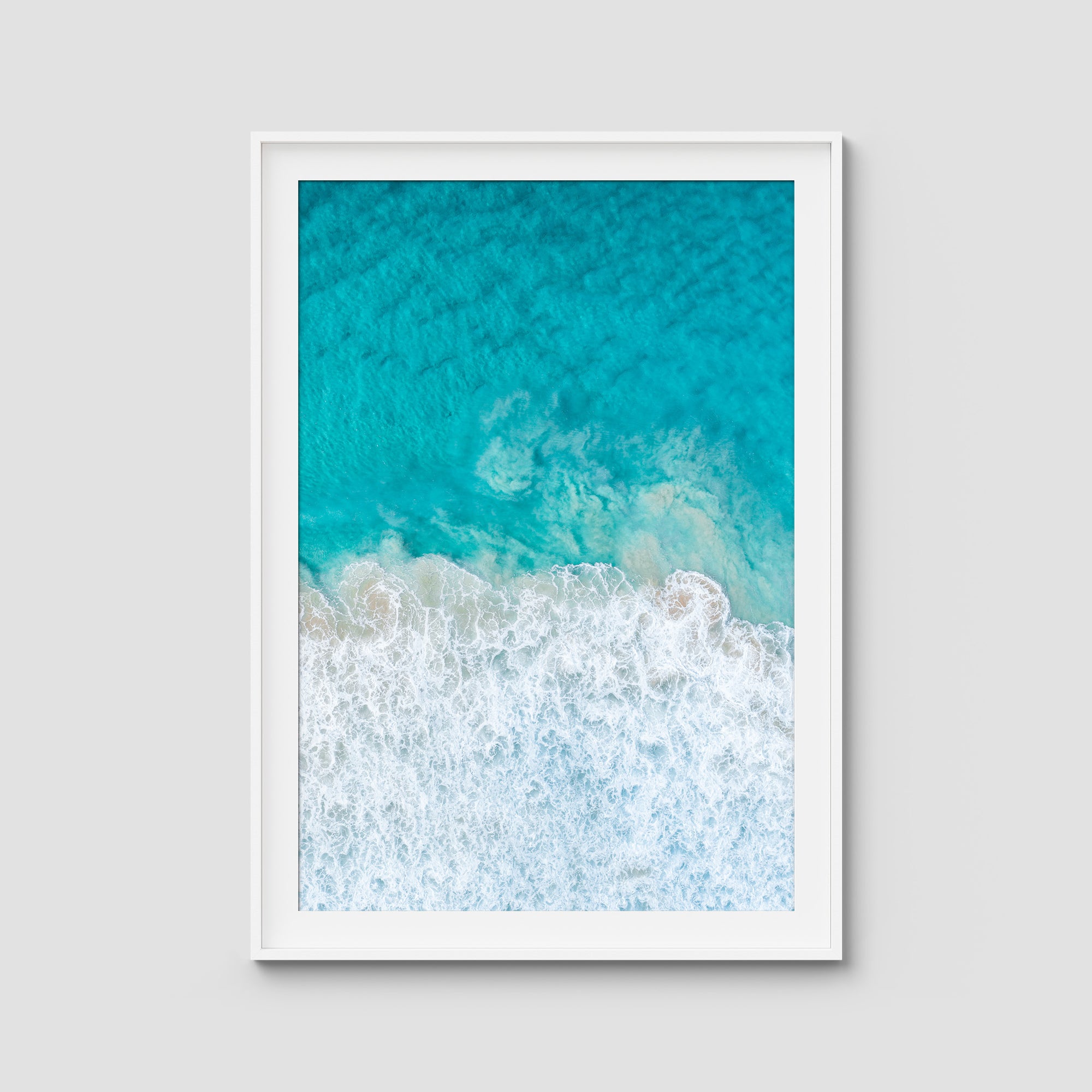 Byron White Wash - Byron Bay - Art Print Tidaltones