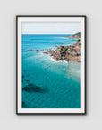 The Pass iii - Byron Bay - Art Print - Traditional Frame - Black - Portrait