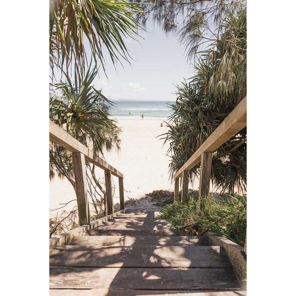 Wategos Stairs - Byron Bay - Art Print