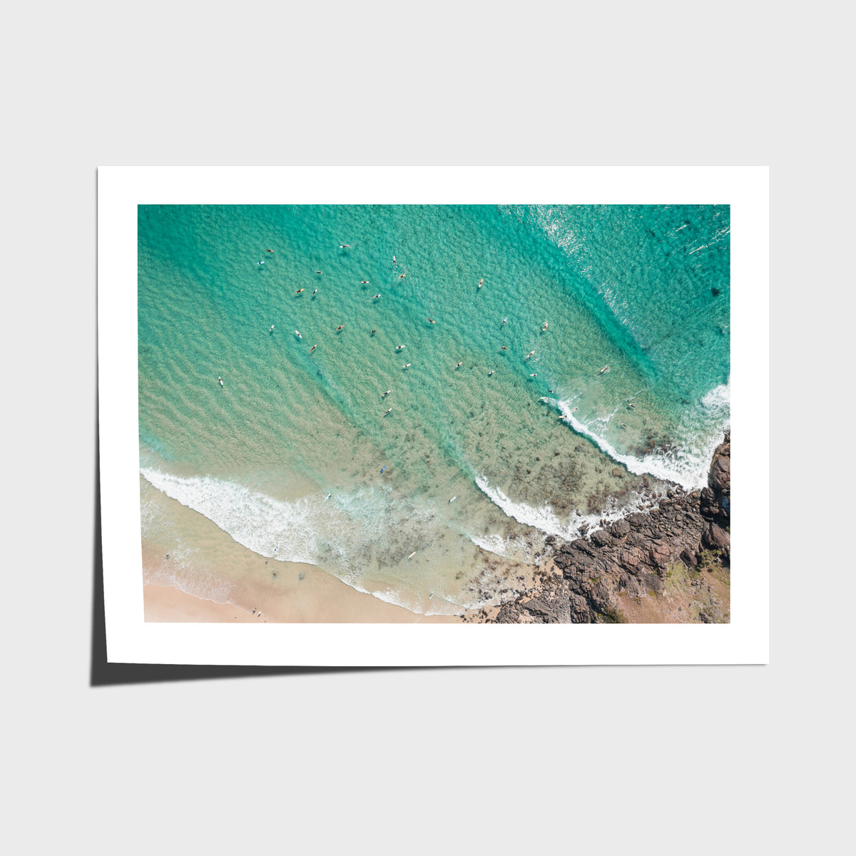 Cabarita Top Down - Fine Art Print - Fine Art Paper - Unframed Print - Landscape