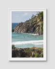 Framed by Nature - Cabarita - Fine Art Print - Traditional Frame - White - Portrait